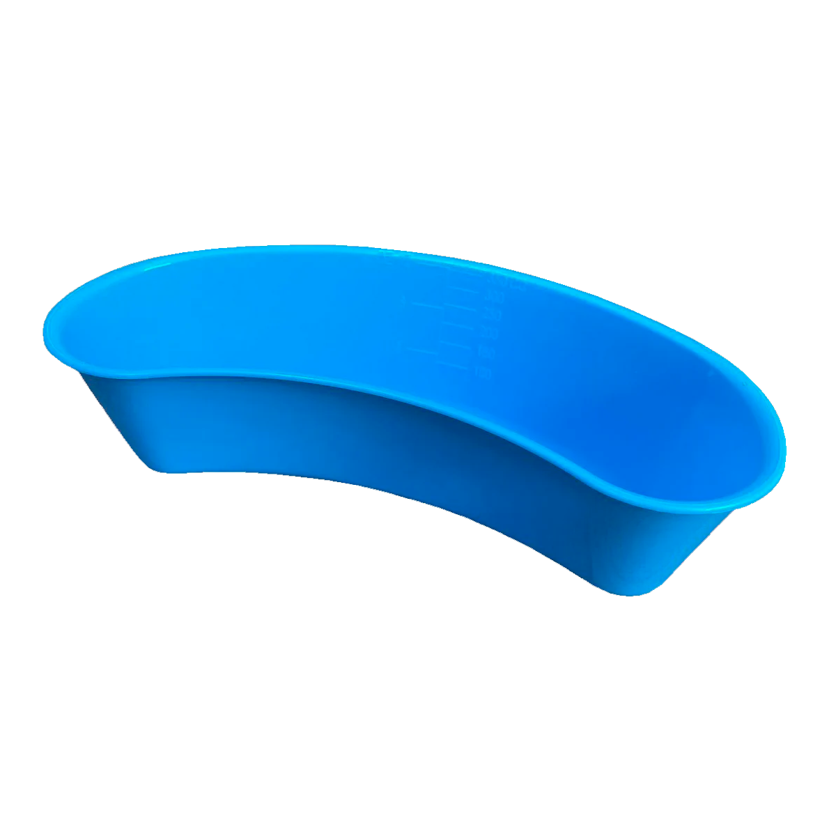 Riñón Comodo De Plástico 800 ml Color Azul Adulto