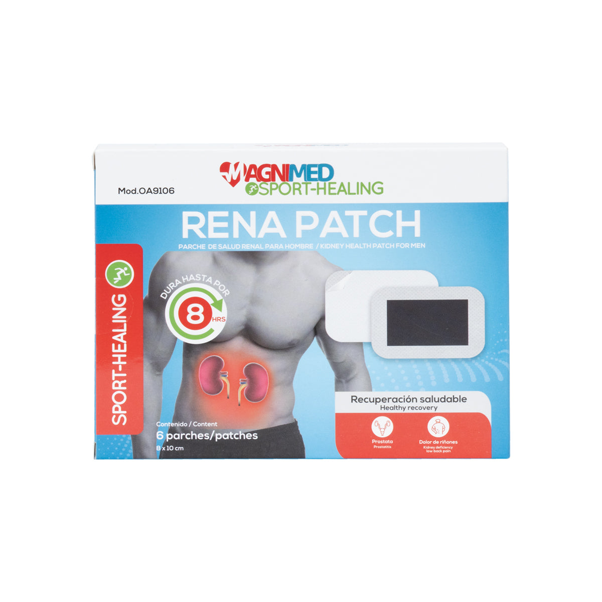 6 Parches Limpieza Cálculo Renal Y Biliar Cuidado De Riñones