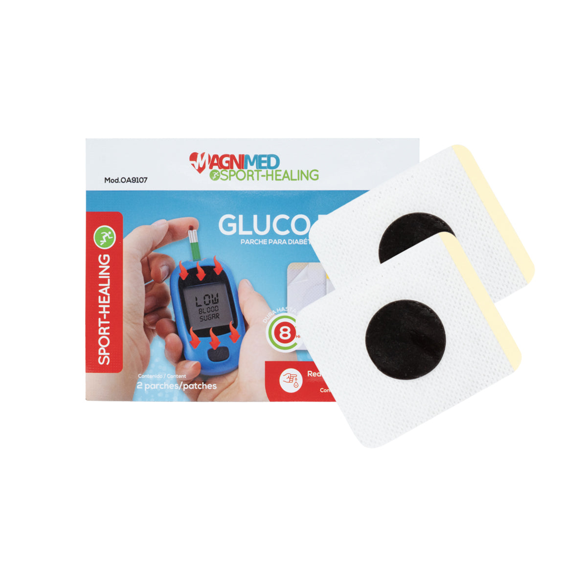 Parches Para Disminuir Los Niveles De Glucosa / Diabetes 6pz