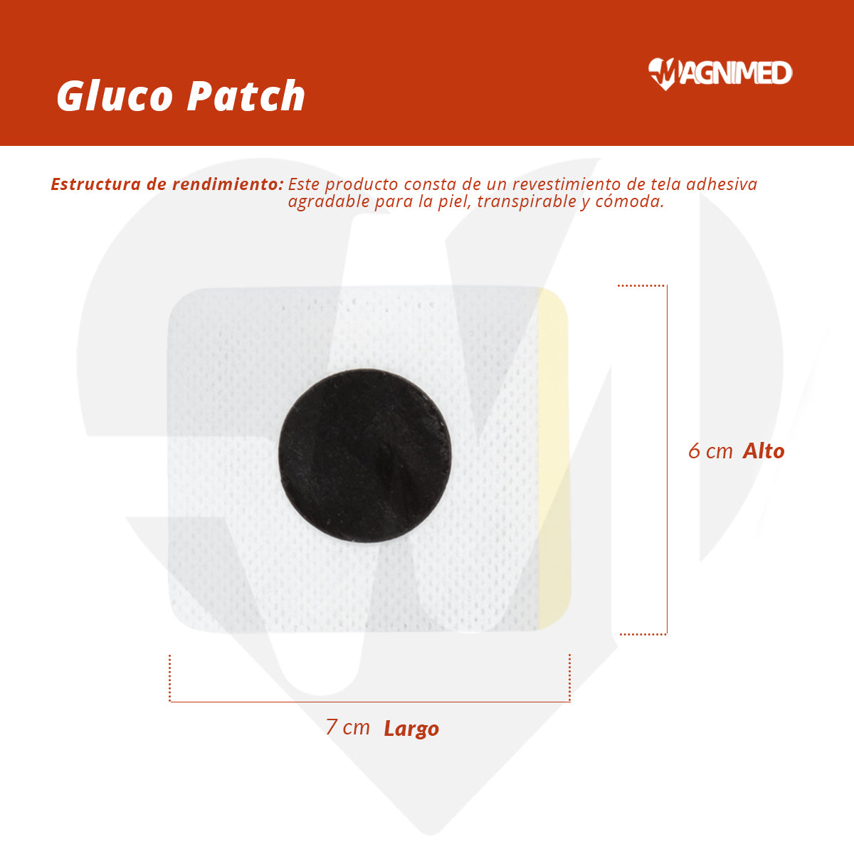 Parches Para Disminuir Los Niveles De Glucosa / Diabetes 6pz