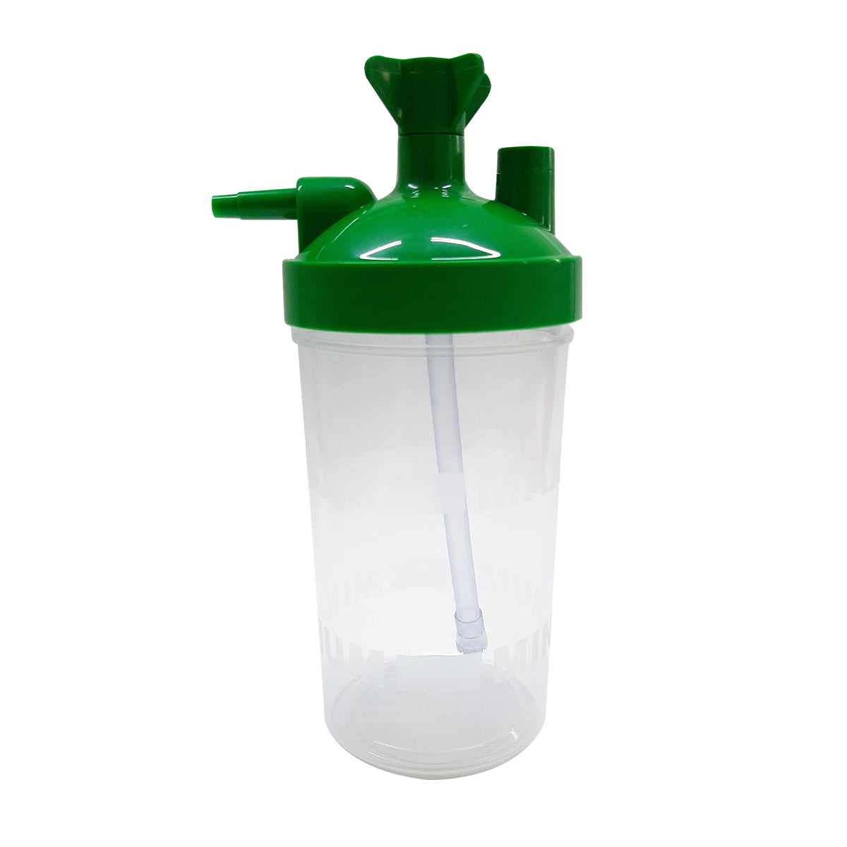 Humidificador borboteador desechable