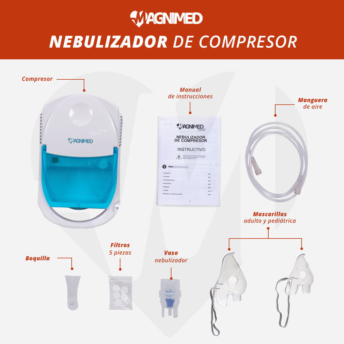 Nebulizador de compresor