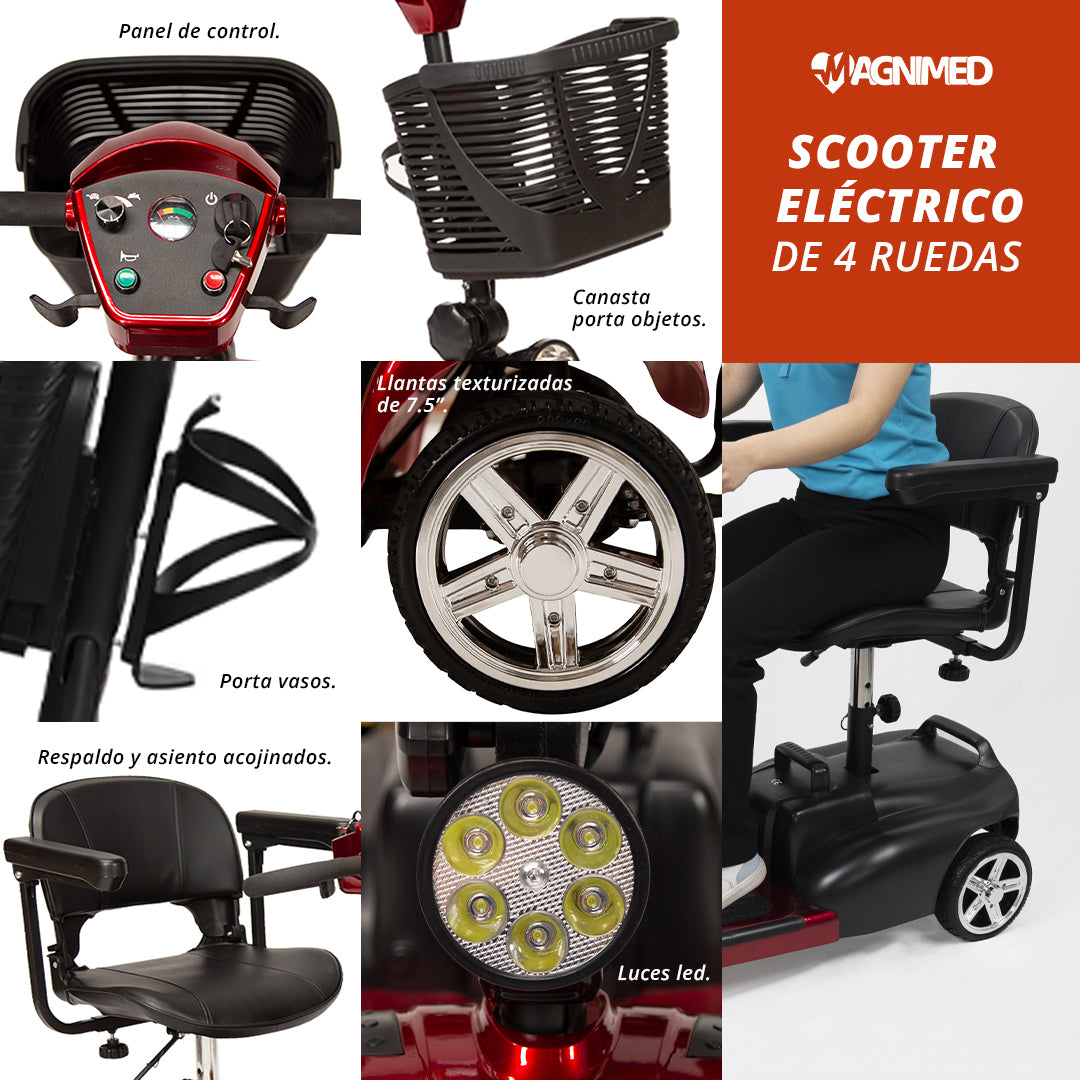 Motor económico de 180 W que ahorra energía.