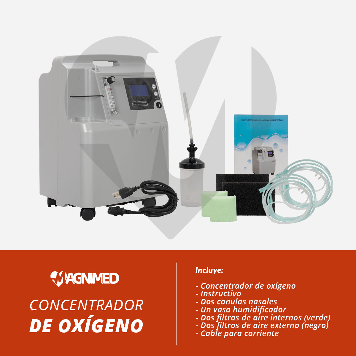 Concentrador de oxígeno