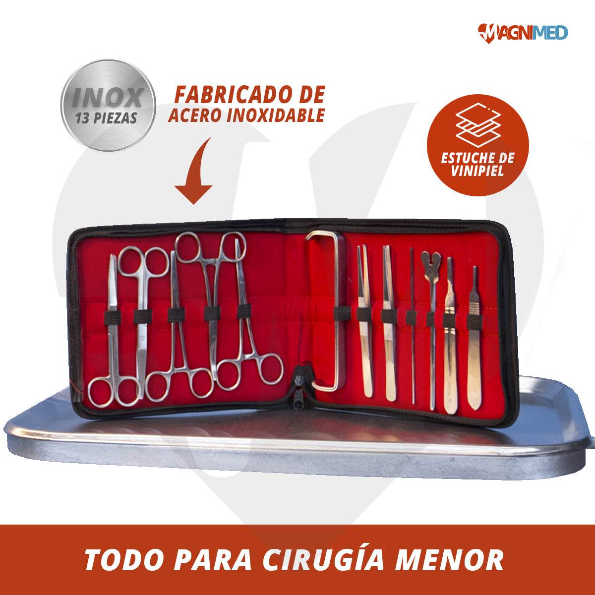Estuche de vinipiel
