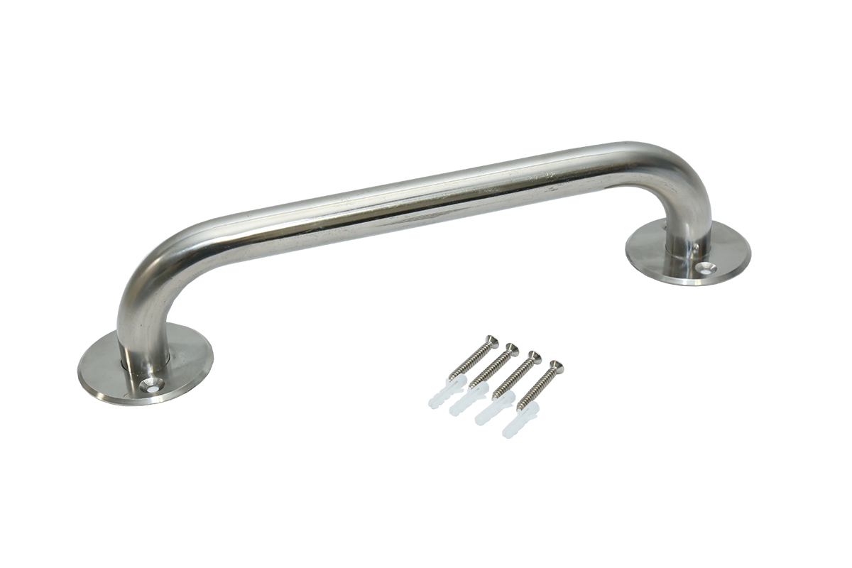 Agarradera Barandal De Seguridad Para Baño De Apoyo Acero Inoxidable 2 Pzs