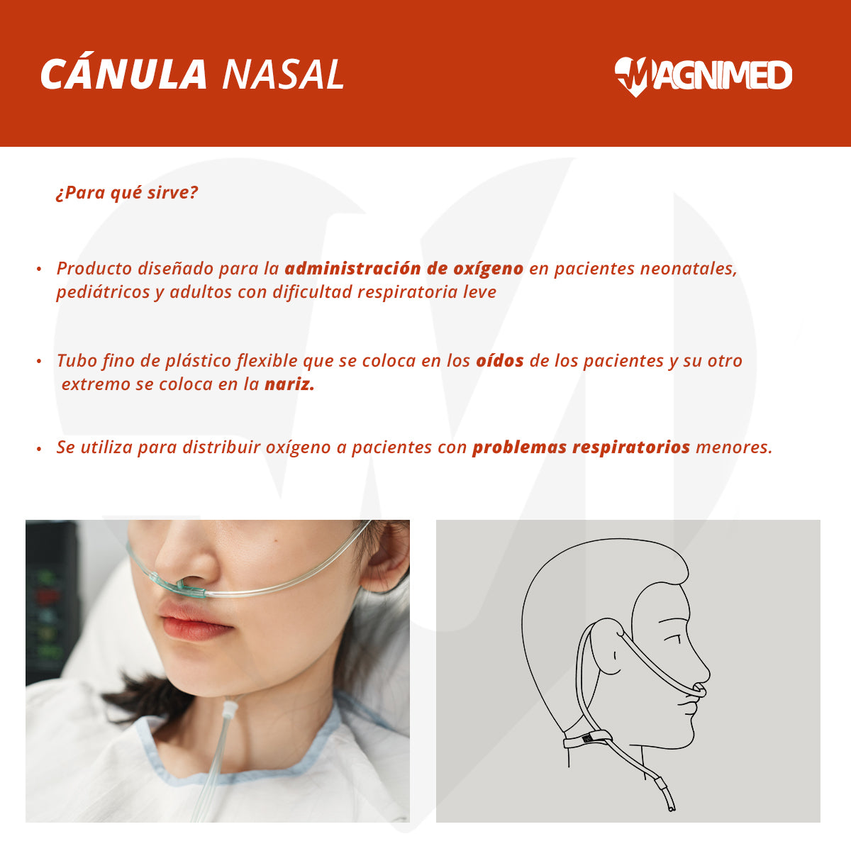 10 Piezas Cánula Nasal Para Oxigeno Adulto Color Blanco
