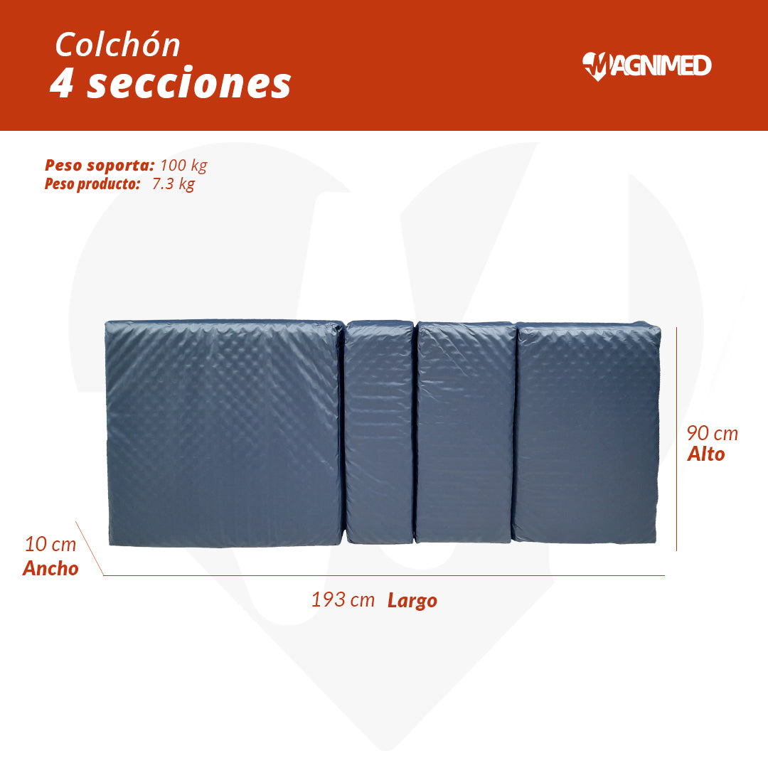 Kit cama manual 2 manivelas - todo incluido