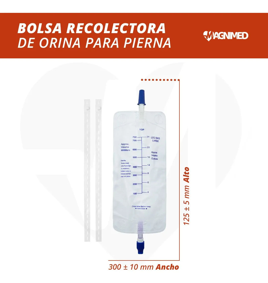 Conector con válvula a sonda vesical