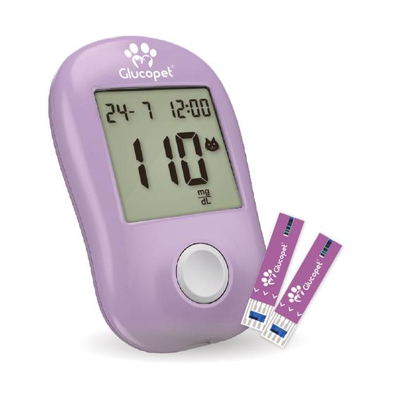 Glucómetro Veterinario Para Perros Y Gatos Glucopet Kit