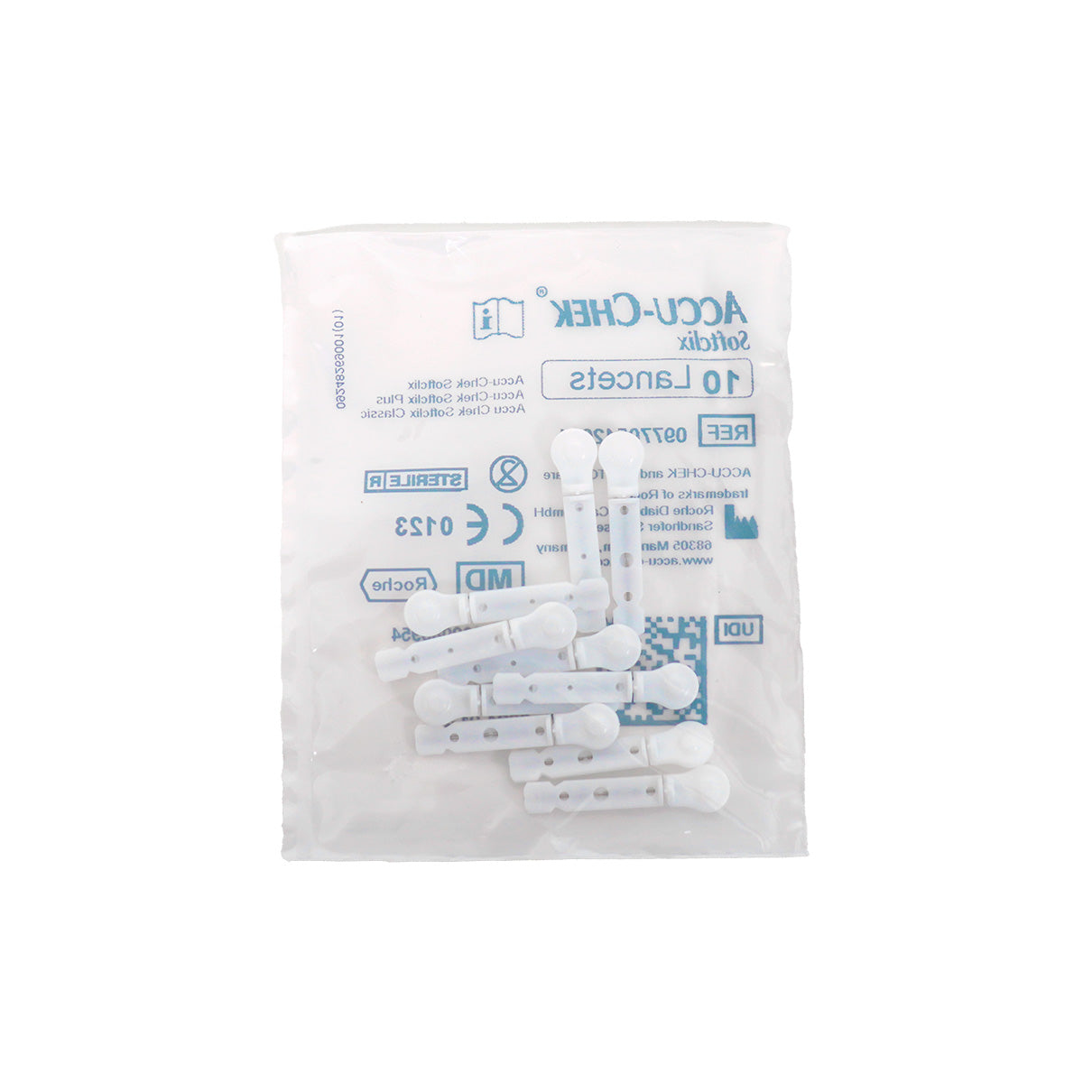 Glucómetro Accu Check Active Incluye Tiras y Punzador Con Funda Color Negro