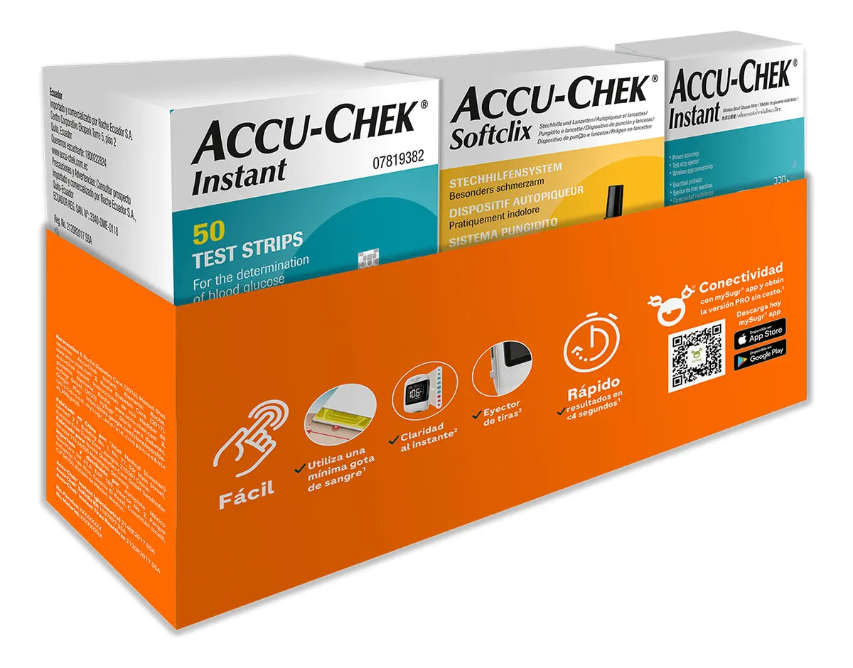 El medidor almacena automáticamente 720 mediciones de glucosa en su memoria.