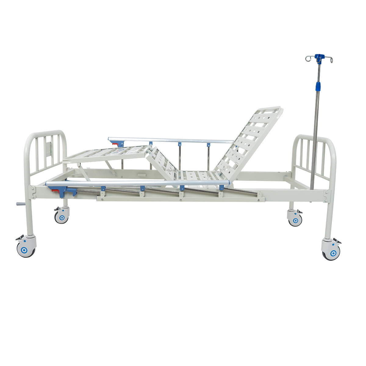 Ruedas giratorias 360° de silicón de 5”.