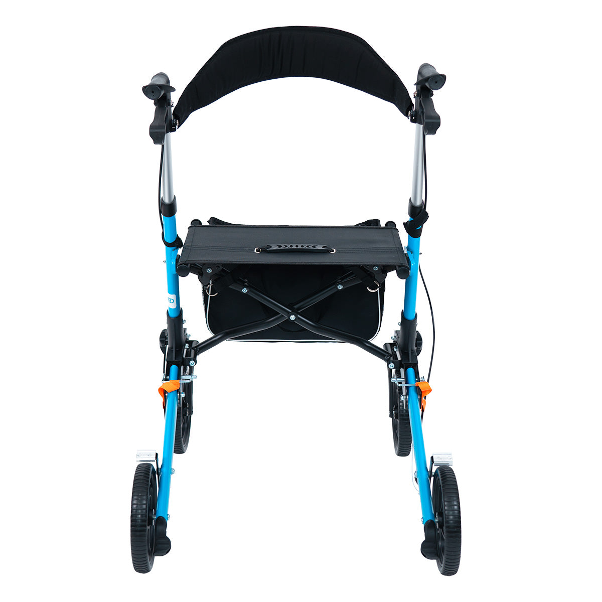 Andadera rollator traslado de aluminio de lujo plegable