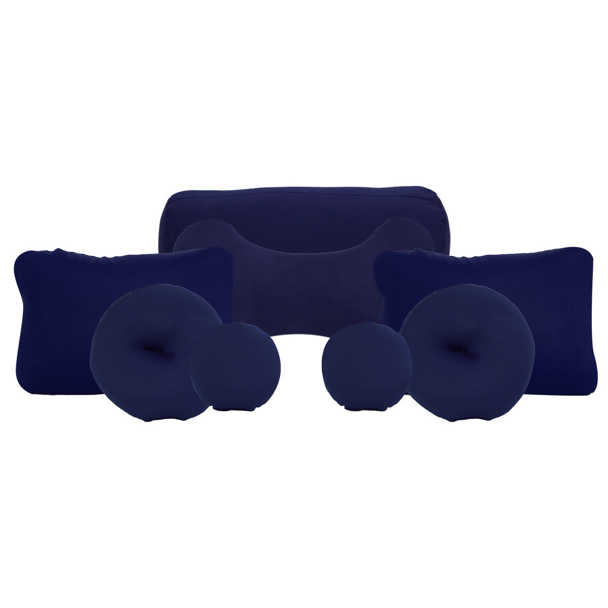 Cojines Almohadas Para Cama Antillagas Microperlas 8 Piezas