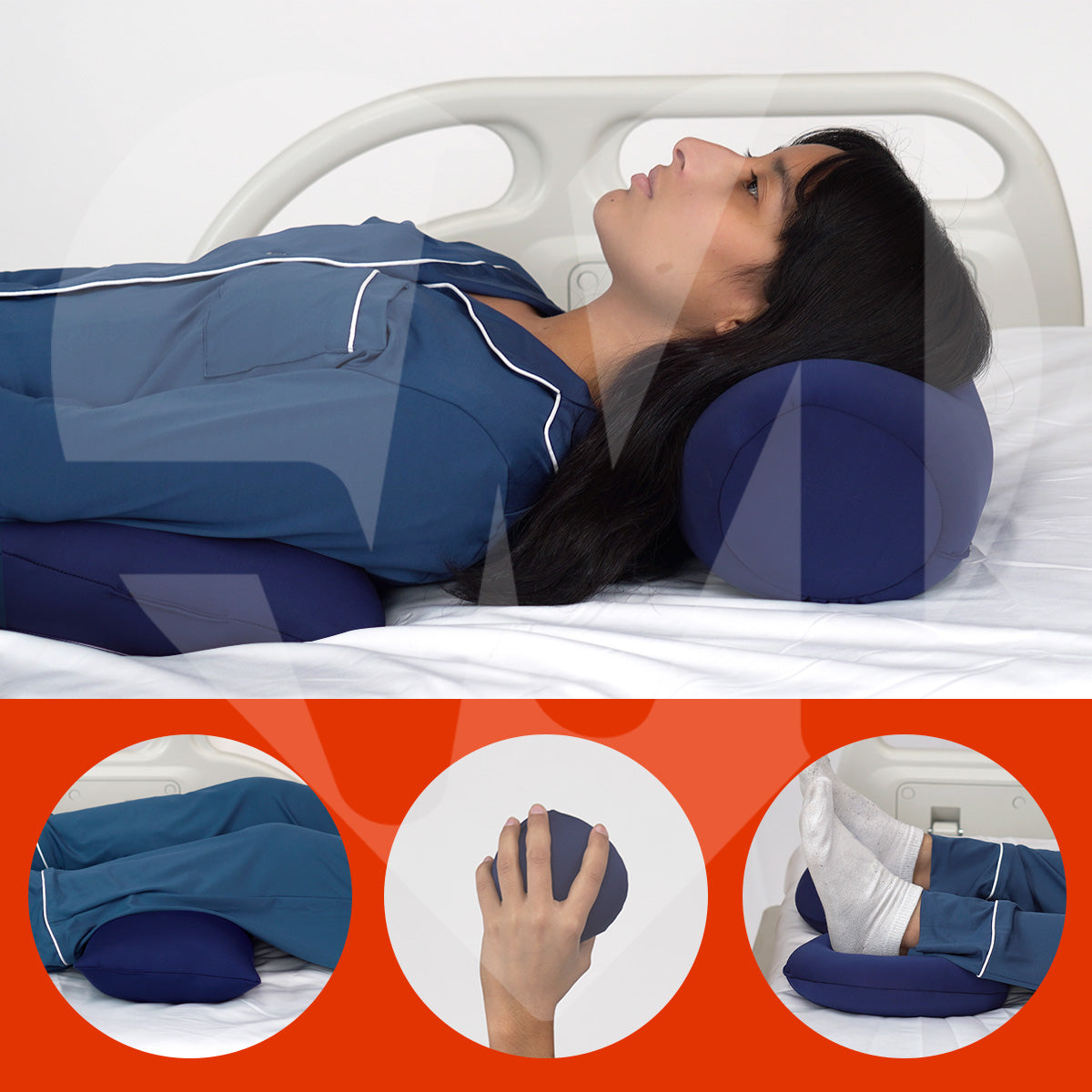 Cojines Almohadas Para Cama Antillagas Microperlas 8 Piezas