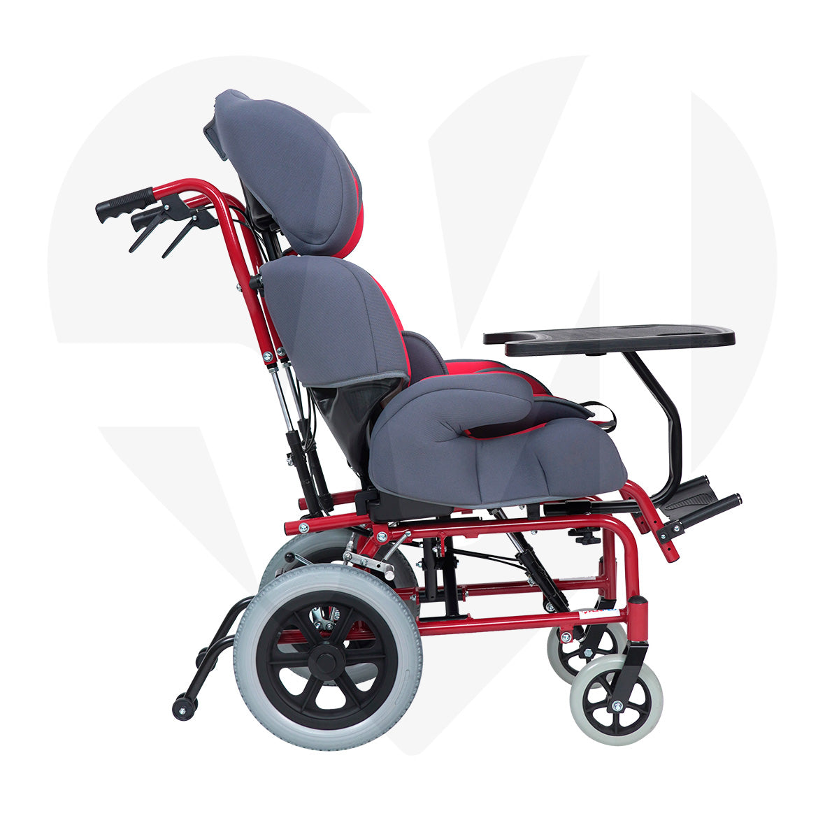 Ángulo del asiento ajustable.