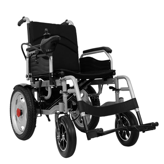 Soporte para piernas de tela acojinada.