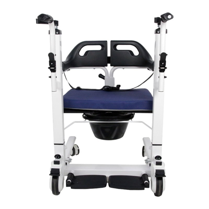 Silla De Ruedas De Transferencia Hidráulica Traslado Portátil Con Cómodo Baño