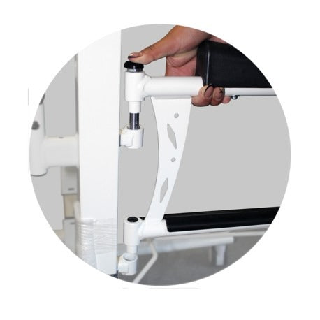Silla De Ruedas De Transferencia Hidráulica Traslado Portátil Con Cómodo Baño