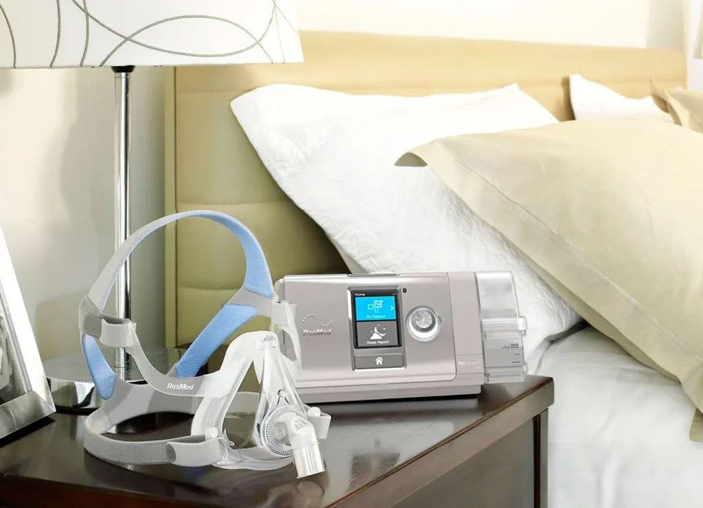 BiPAP AirCurve 10 VAuto con Humidificador ResMed - Para Apnea del Sueño