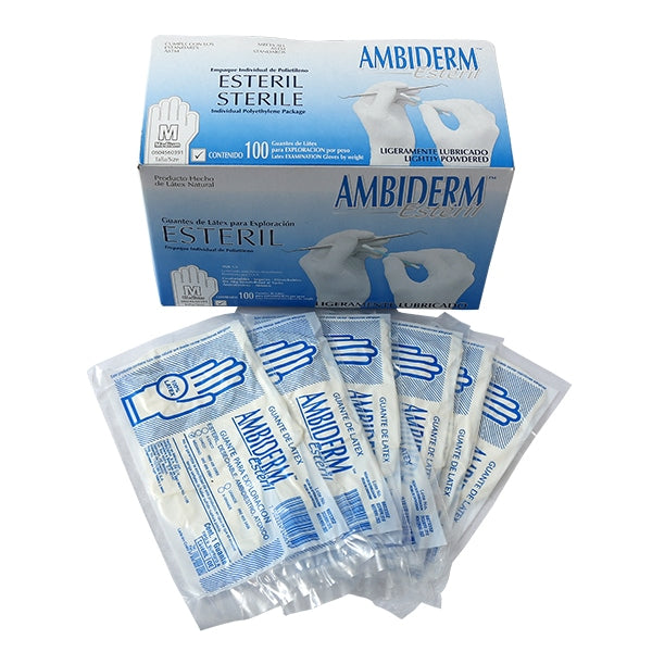 Guante estéril ambiderm