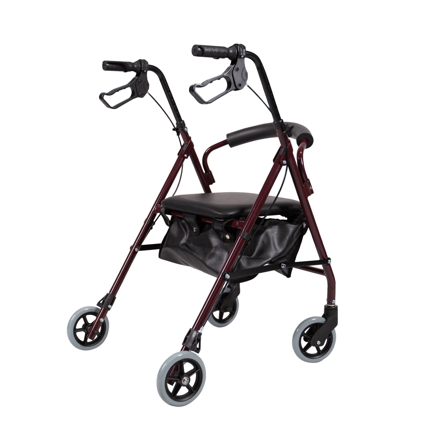 Andadera rollator vino con bolsa de vinil