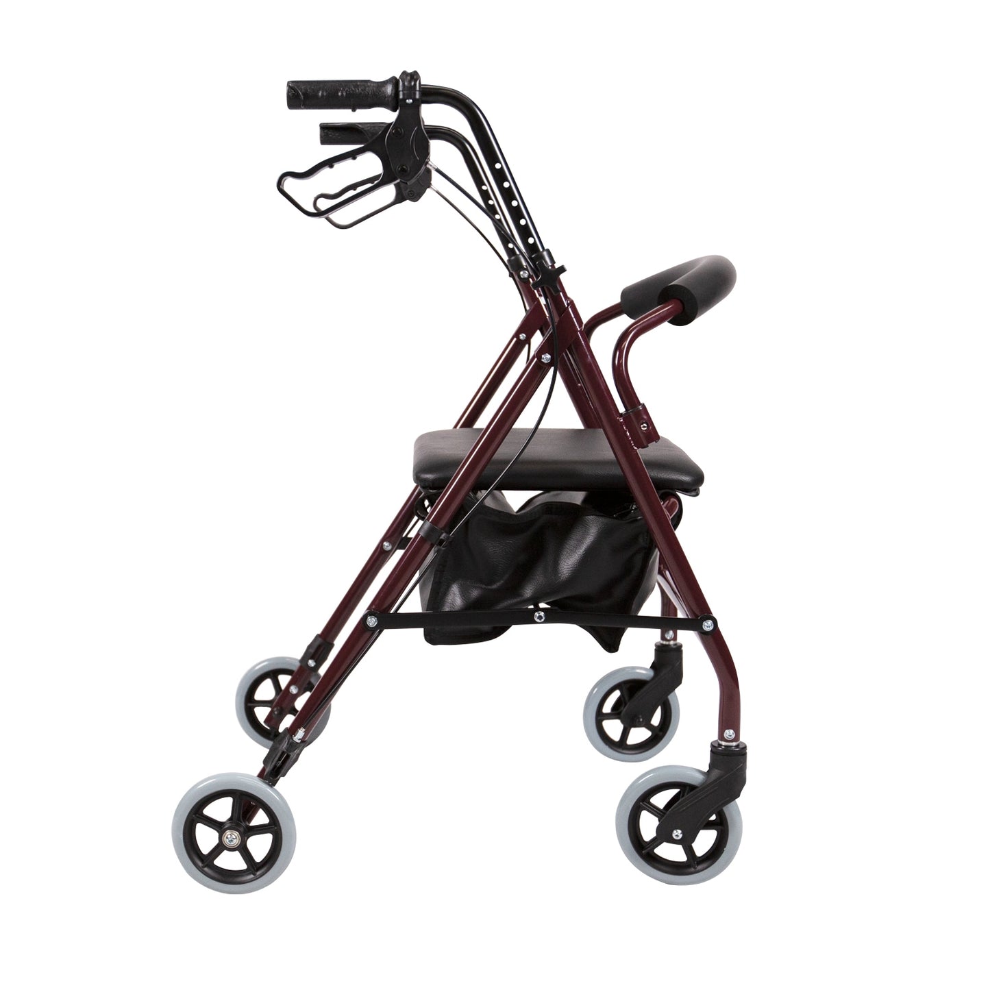 Andadera rollator vino con bolsa de vinil