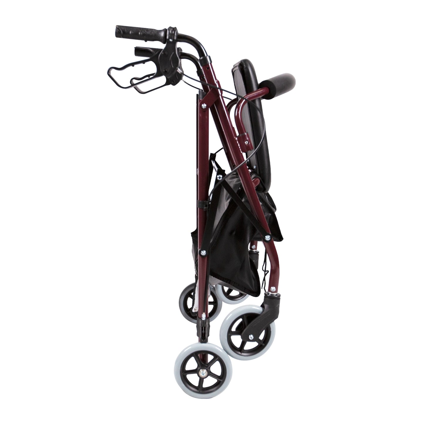 Andadera rollator vino con bolsa de vinil