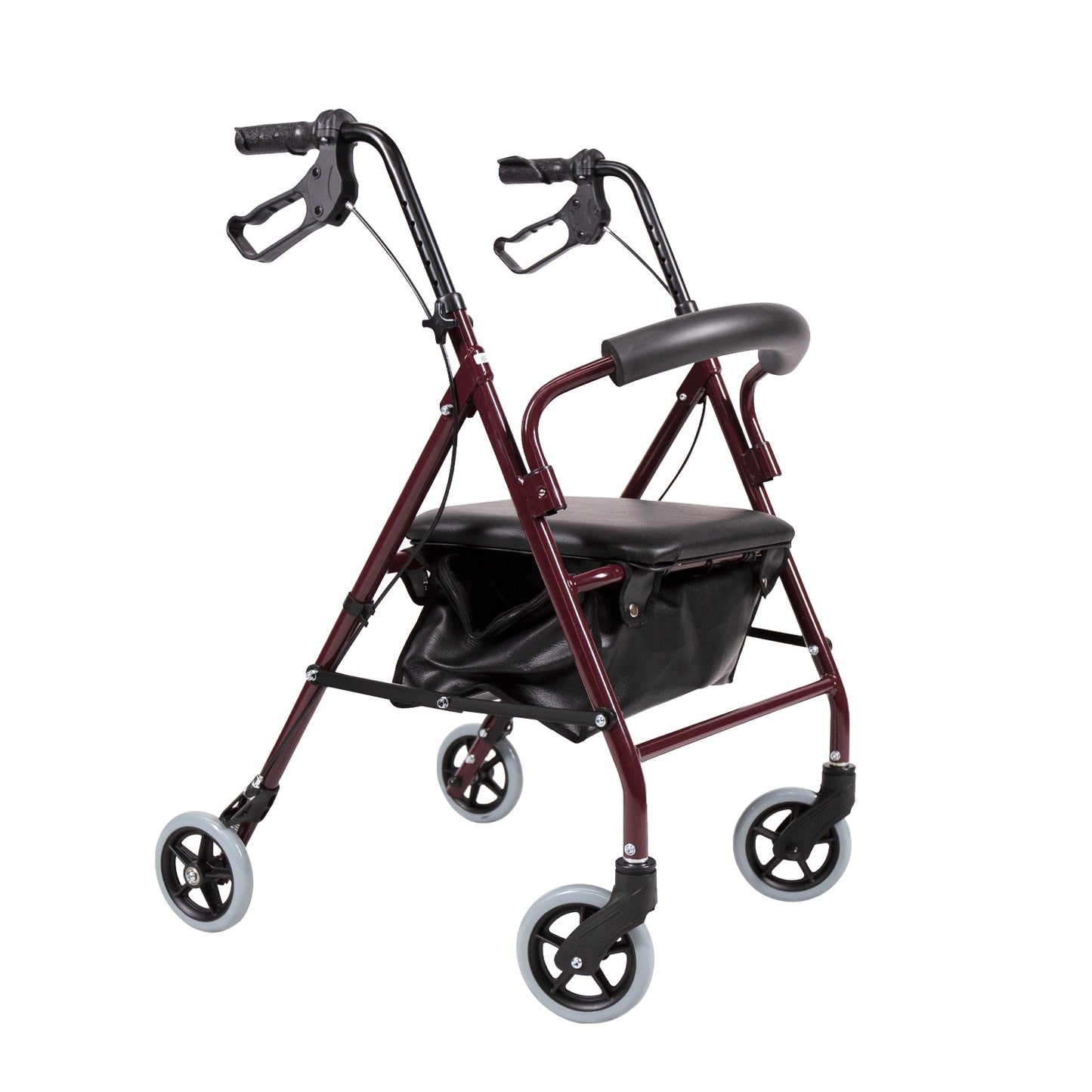Andadera rollator vino con bolsa de vinil