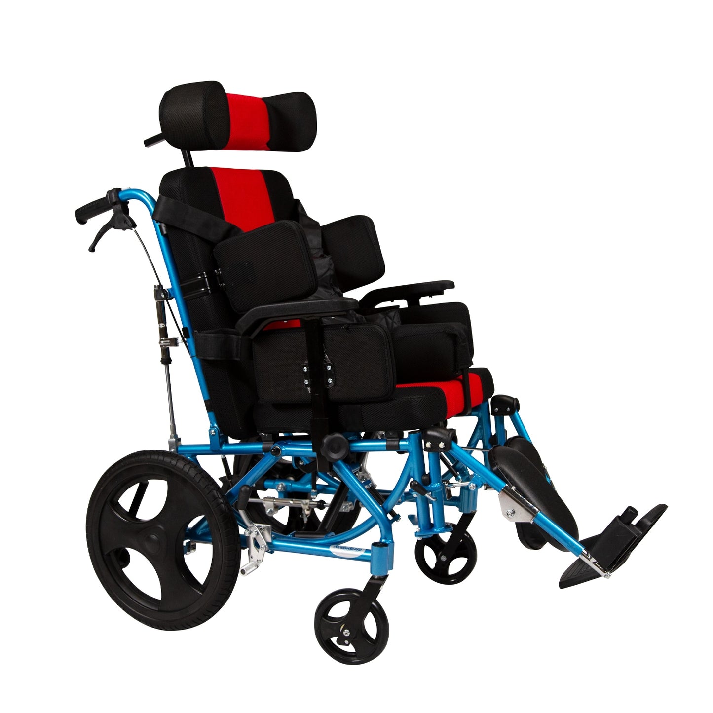 Asiento y respaldo con tapicería de lona poliéster (70%), color negro y rojo, desmontable