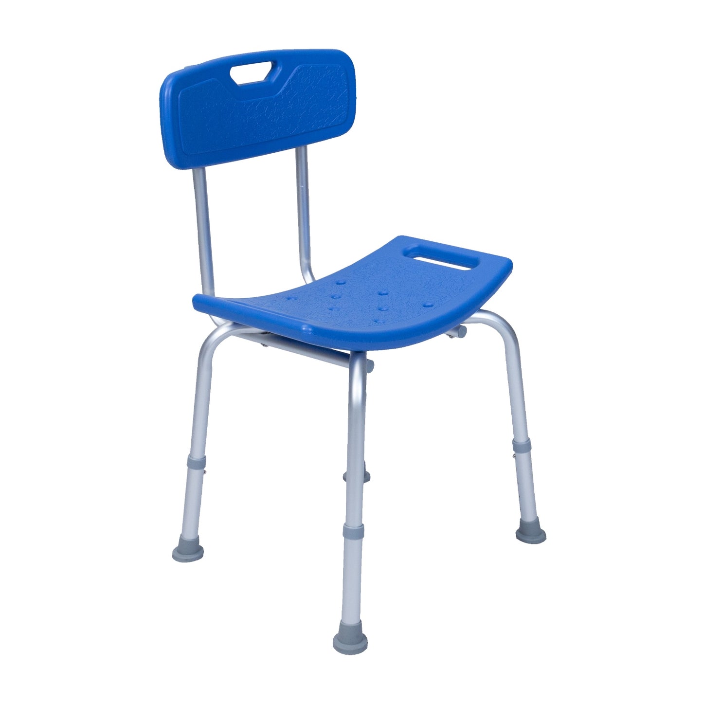 Silla ducha aluminio con respaldo