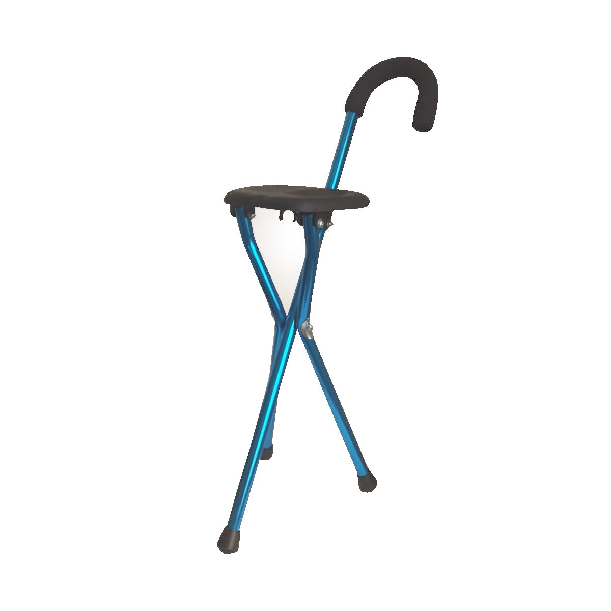 Bastón con asiento plegable