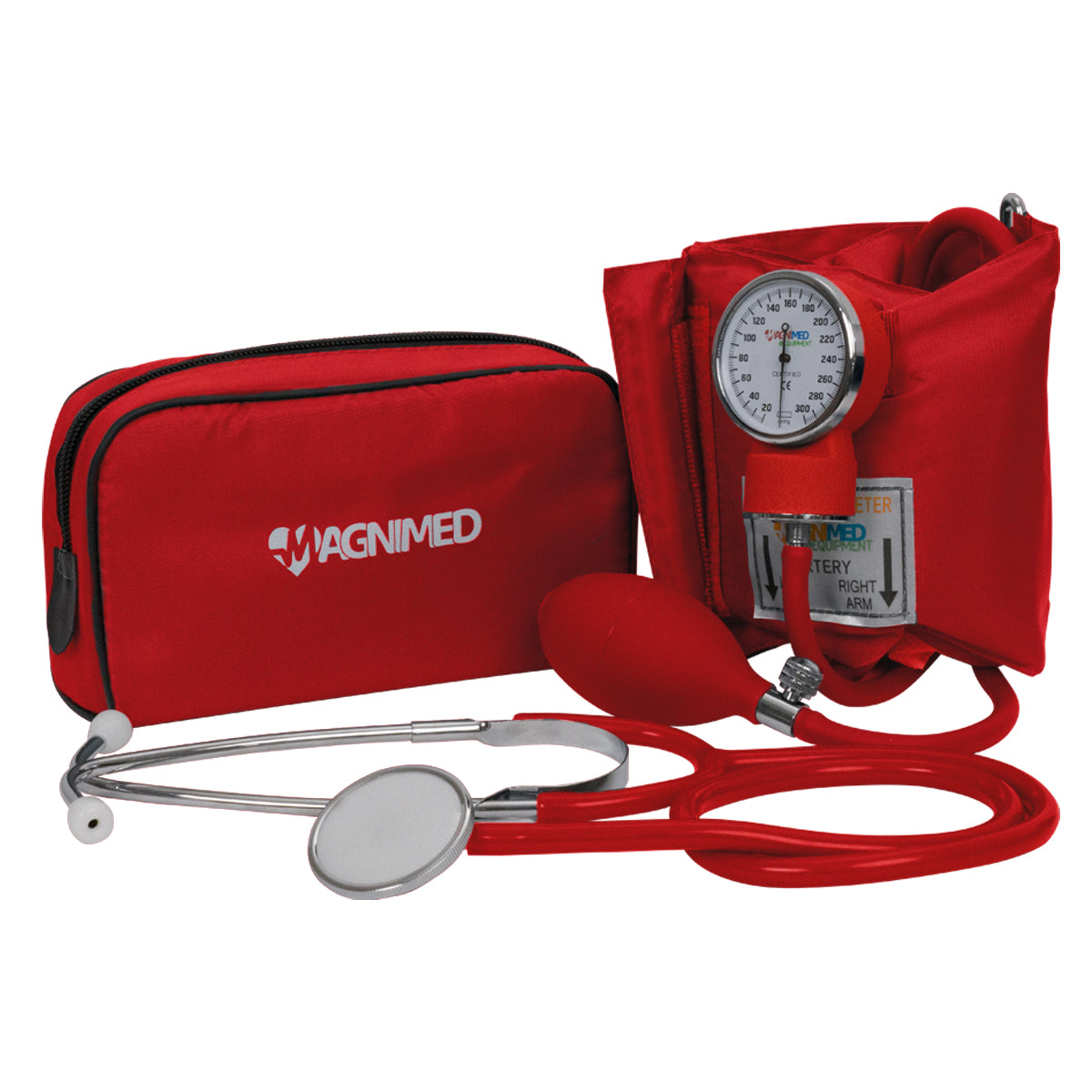 Kit de baumanómetro y estetoscopio