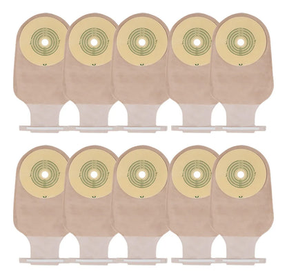 Bolsa para Colostomía Drenable Sencilla con Barrera y Cierre | Aro Recortable de 60 mm