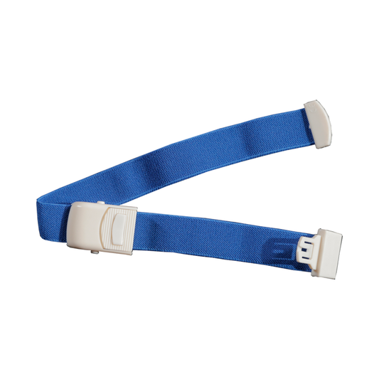 Torniquete Ligadura Médico De Tipo Clip Elástico De Enfermería Color Azul 12 Piezas