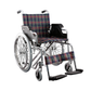 Silla De Ruedas De Aluminio De Tapiceria Cuadros Plegable Adulto Soporta 100 kg