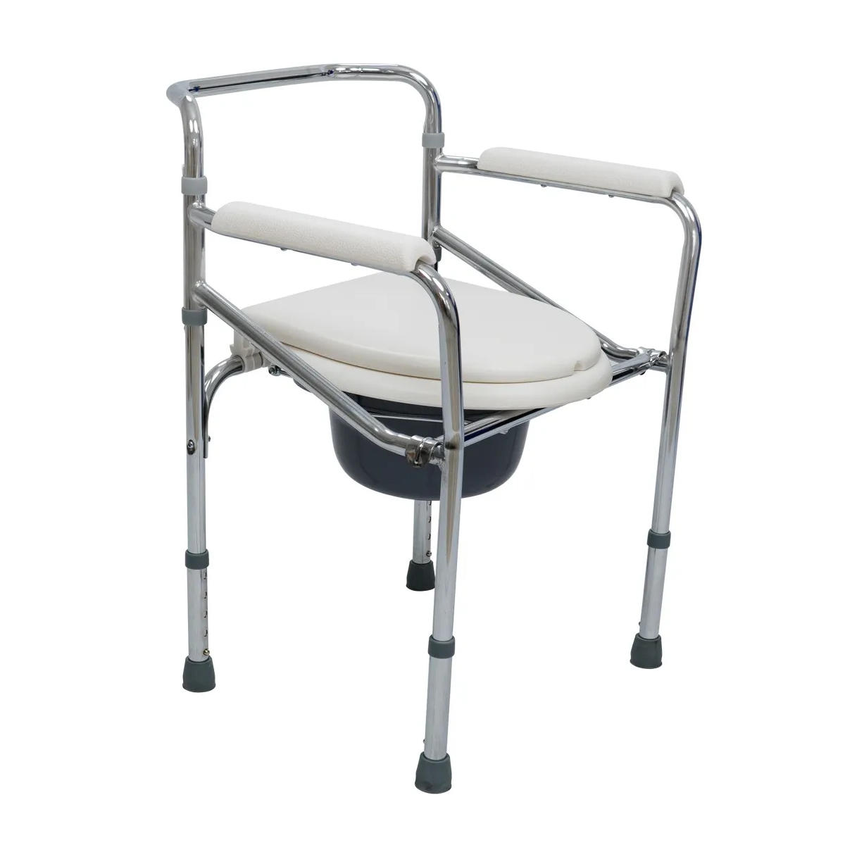 Silla Comodo Aumento Ducha Para Wc Baño 3 En 1 Plegable