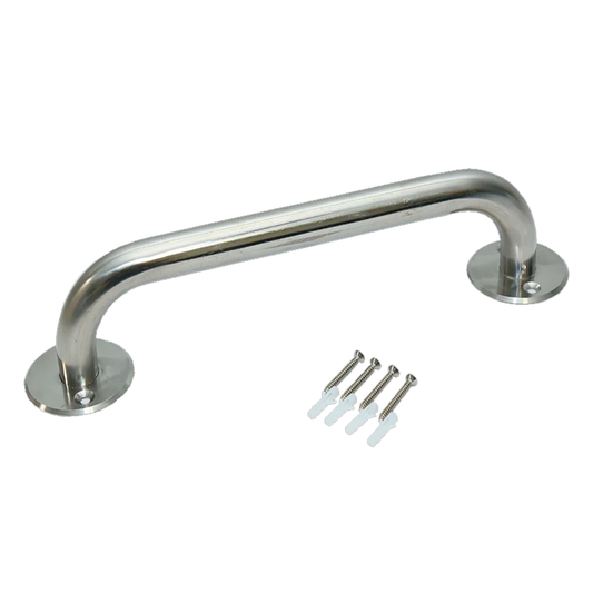 Agarradera Barandal De Seguridad Para Baño De Apoyo Acero Inoxidable 2 Pzs