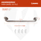 Agarradera Barandal De Seguridad Para Baño De Apoyo Acero Inoxidable 2 Pzs