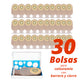 Kit 30 Bolsas Para Colostomía Con Barrera Y Cierre