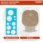 Bolsa Colostomía Drenable Con Aro Recortable 60 mm Adulto