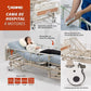 Cama Hospitalaria Eléctrica 5 Posiciones, Incluye: Colchón 4 Secciones y Porta Suero (Soporta hasta 175 Kg)