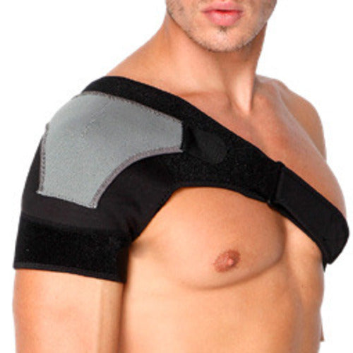 Soporte Para Hombro Premium Talla Universal Negro Negro Universal