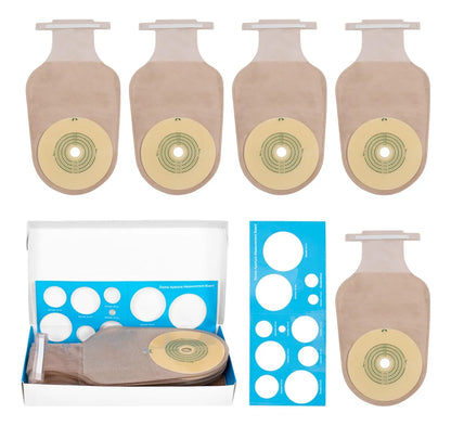 Bolsa Para Colostomía Drenable Sencilla Con Barrera Y Cierre Aro 60 mm