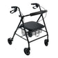 Andadera Rollator C/ Asiento Y Canastilla De Acero