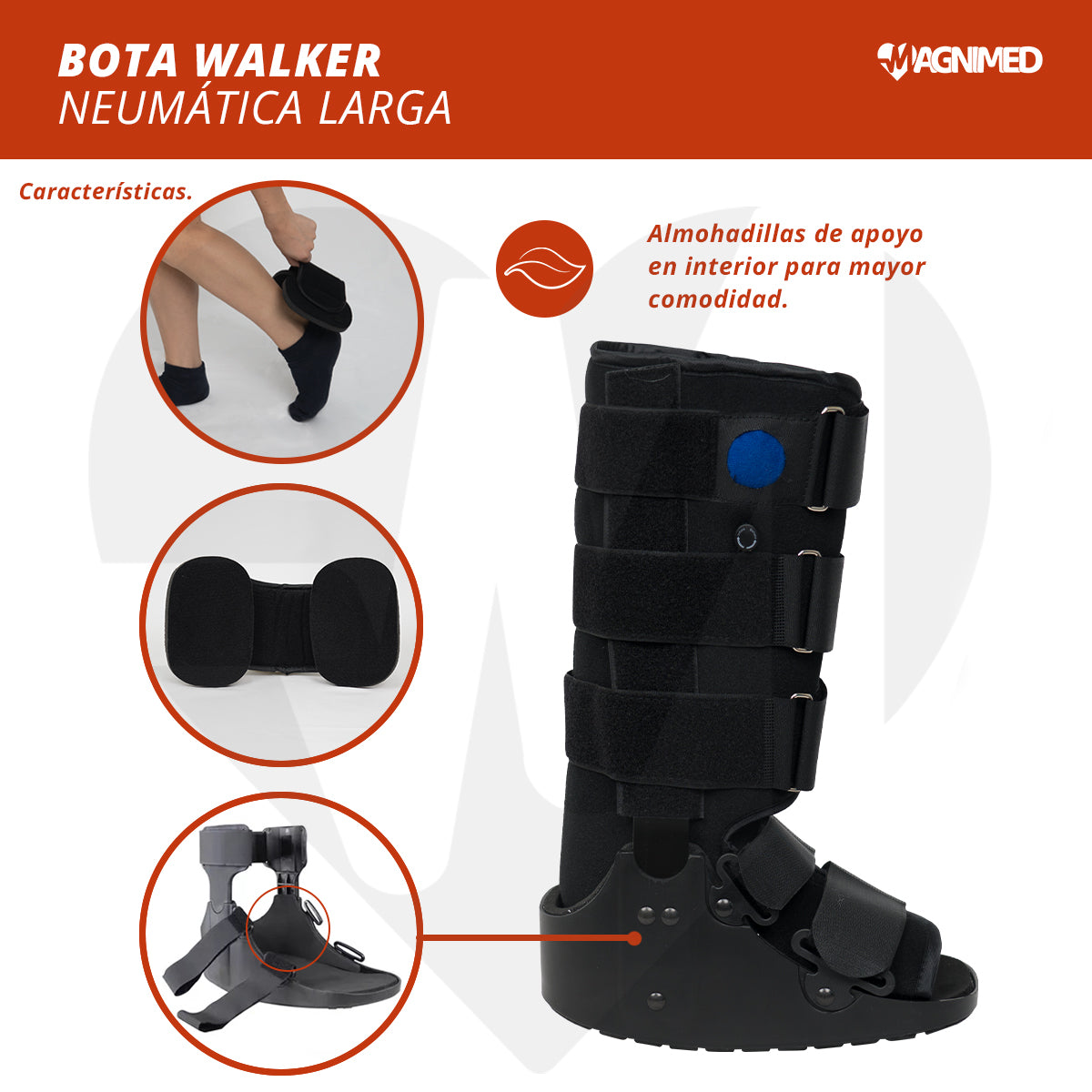 Bota walker seguridad discount social