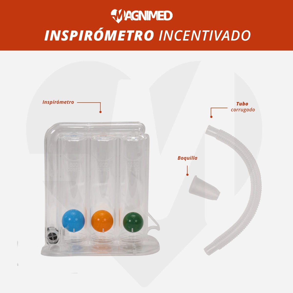  Los materiales de alta calidad, como el policarbonato, aseguran una larga vida útil del dispositivo, incluso con un uso frecuente. 