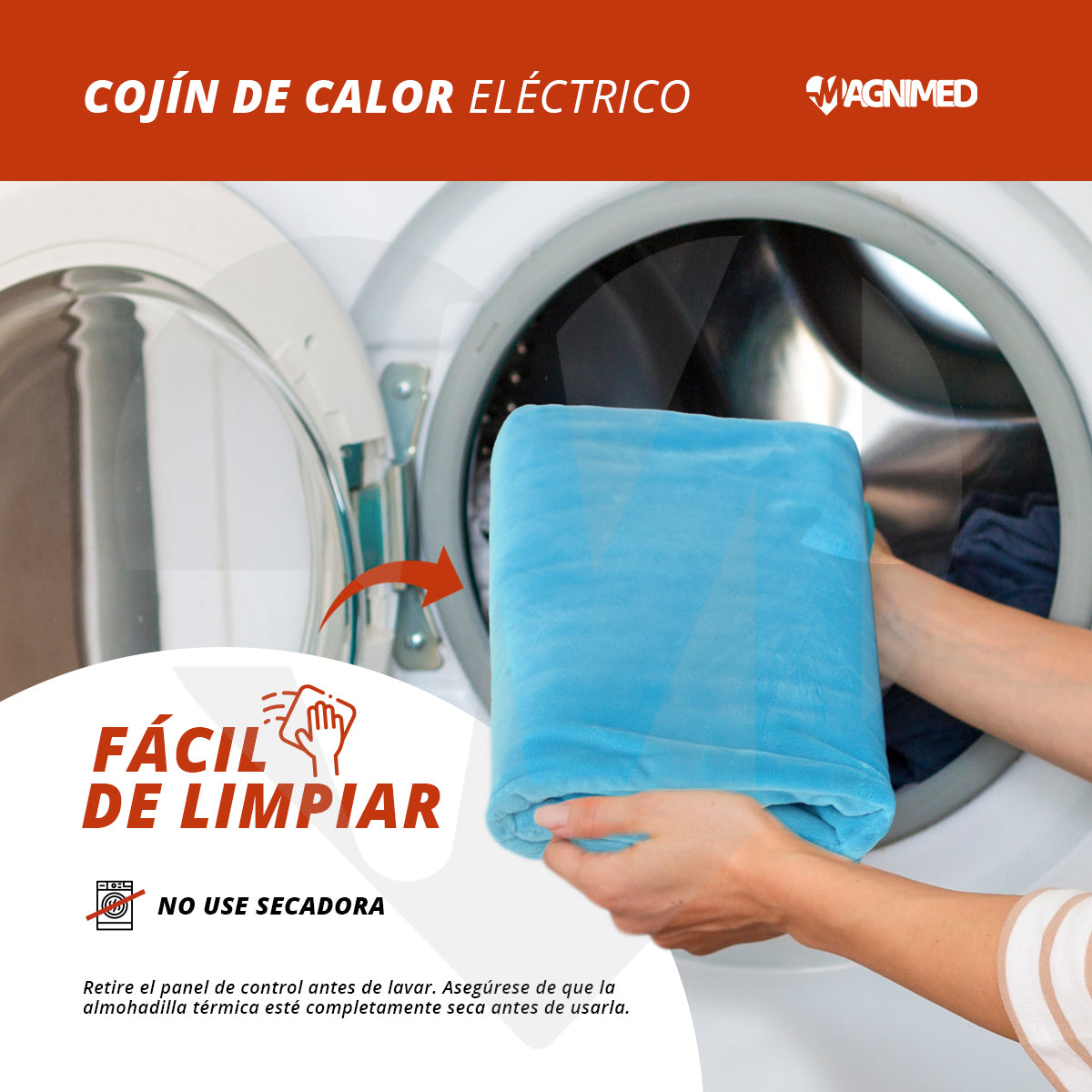 Cojín de calor eléctrico