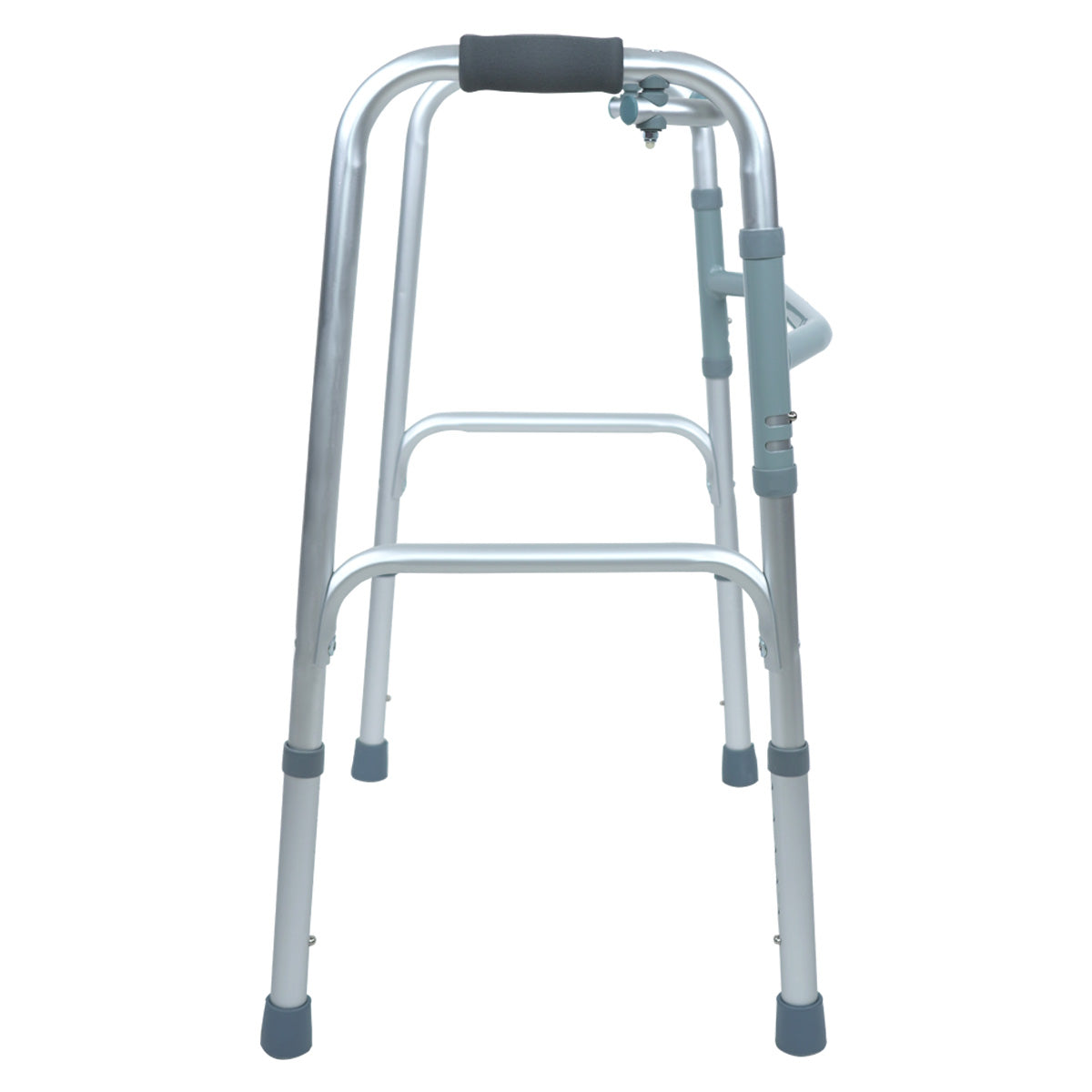 Andadera De Aluminio Reciproca Altura Ajustable Soporta 100 Kg
